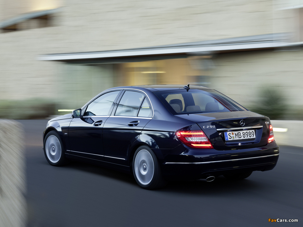 Pictures of Mercedes-Benz C 250 CDI BlueEfficiency (W204) 2011 (1024 x 768)