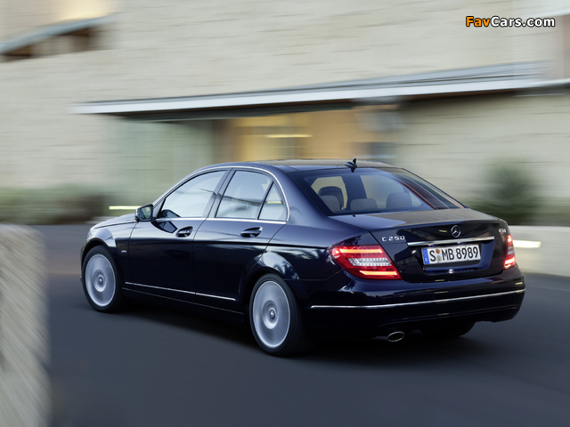 Pictures of Mercedes-Benz C 250 CDI BlueEfficiency (W204) 2011 (640 x 480)