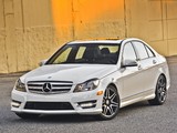 Pictures of Mercedes-Benz C 300 4MATIC AMG Sports Package US-spec (W204) 2011