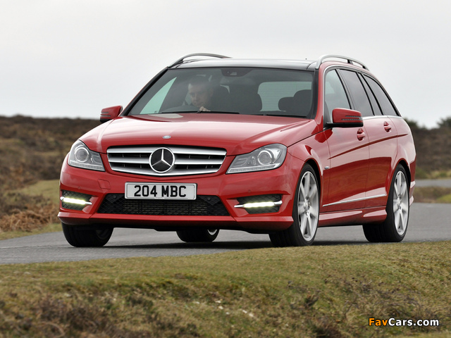 Pictures of Mercedes-Benz C 250 CDI AMG Sports Package Estate UK-spec (S204) 2011 (640 x 480)