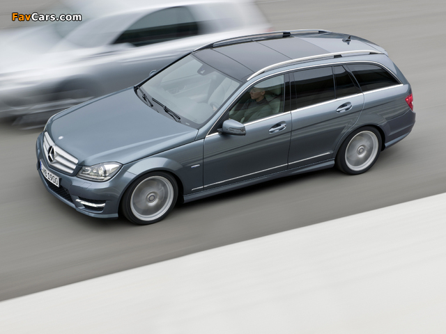 Pictures of Mercedes-Benz C 350 CDI 4MATIC AMG Sports Package Estate (S204) 2011 (640 x 480)