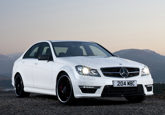 Pictures of Mercedes-Benz C 63 AMG UK-spec (W204) 2011