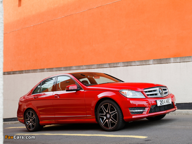 Pictures of Mercedes-Benz C 220 CDI AMG Sports Package UK-spec (W204) 2011 (640 x 480)