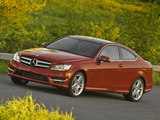 Pictures of Mercedes-Benz C 350 Coupe US-spec (C204) 2011