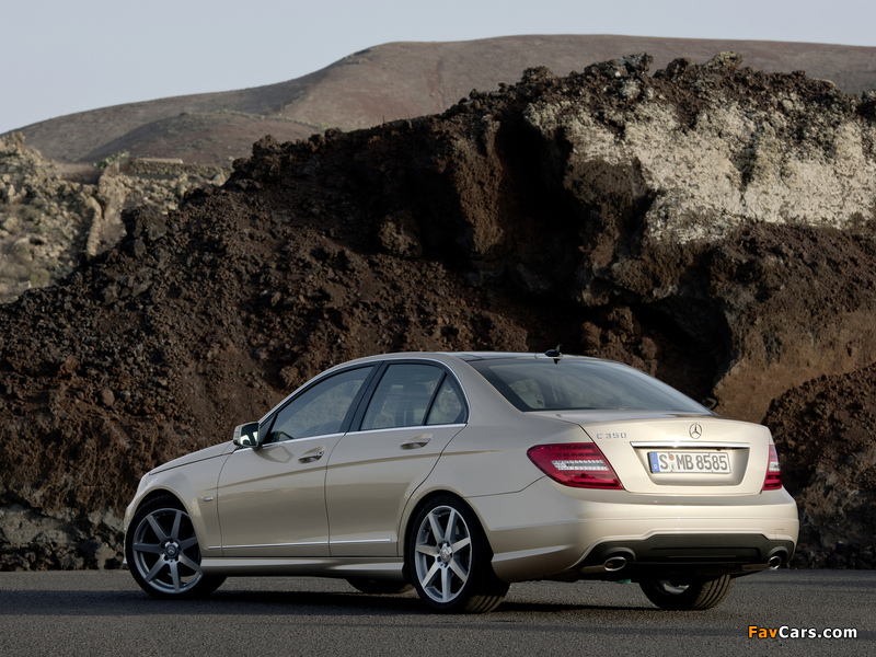 Pictures of Mercedes-Benz C 350 AMG Sports Package (W204) 2011 (800 x 600)