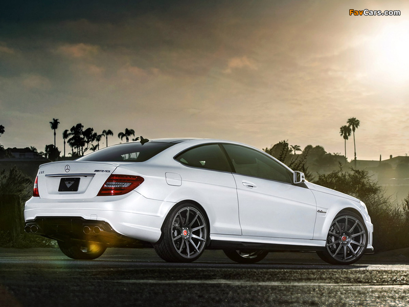 Pictures of Vorsteiner Mercedes-Benz C 63 AMG Coupe (C204) 2012 (800 x 600)