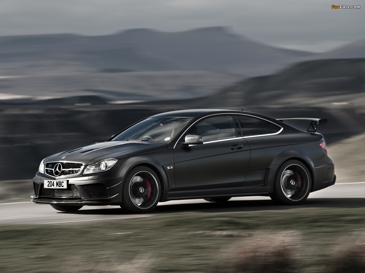 Pictures of Mercedes-Benz C 63 AMG Black Series Coupe UK-spec (C204) 2012 (1280 x 960)