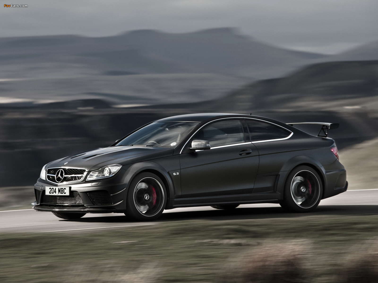 Pictures of Mercedes-Benz C 63 AMG Black Series Coupe UK-spec (C204) 2012 (1600 x 1200)