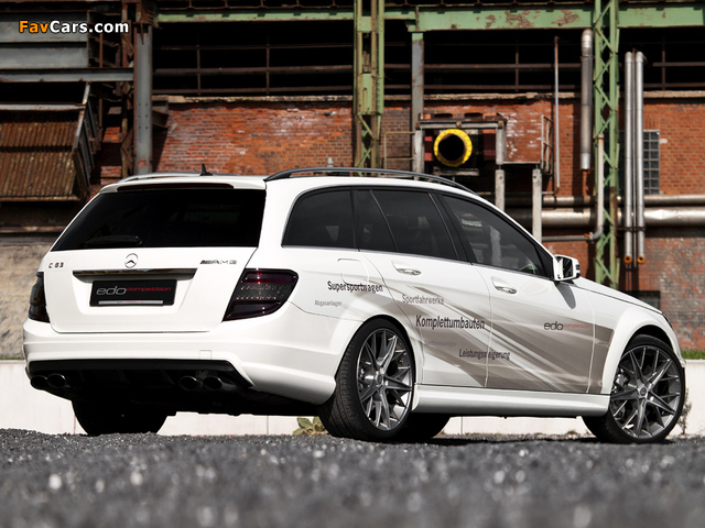 Pictures of Edo Competition Mercedes-Benz C 63 AMG Estate (S204) 2012 (640 x 480)