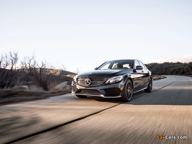 Pictures of Mercedes-AMG C 43 4MATIC North America (W205) 2016 (640 x 480)