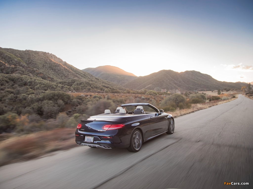 Pictures of Mercedes-AMG C 43 4MATIC Cabriolet North America (A205) 2016 (1024 x 768)