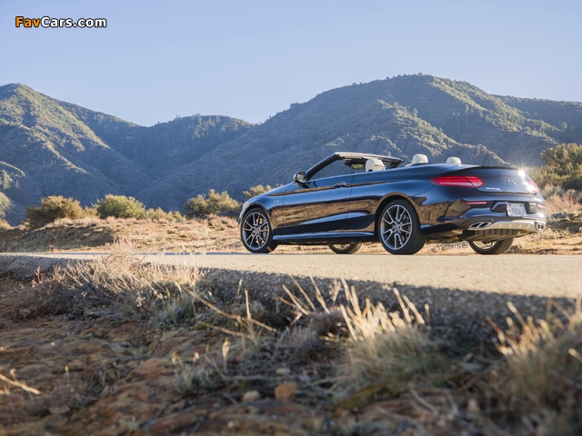 Pictures of Mercedes-AMG C 43 4MATIC Cabriolet North America (A205) 2016 (640 x 480)