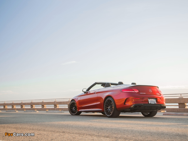 Pictures of Mercedes-AMG C 63 S Cabriolet North America (A205) 2016 (640 x 480)