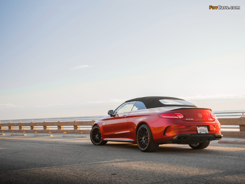 Pictures of Mercedes-AMG C 63 S Cabriolet North America (A205) 2016 (800 x 600)