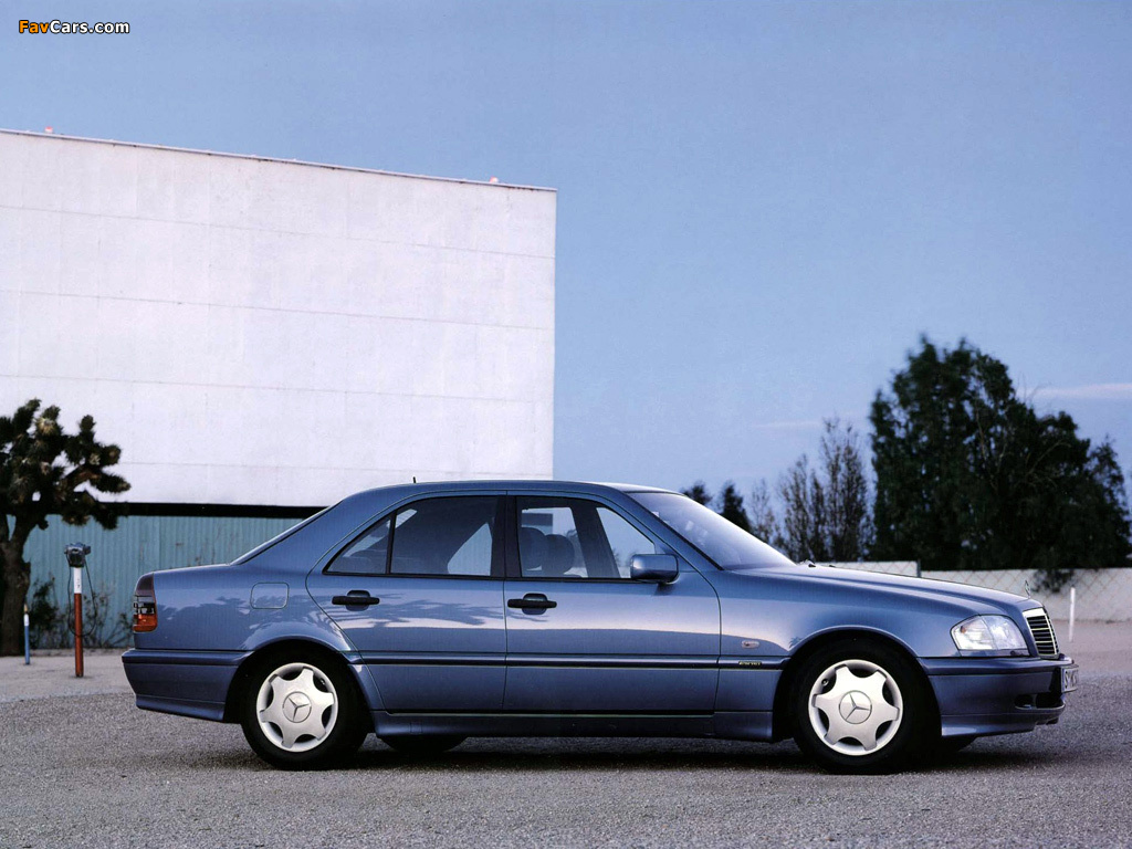 Mercedes-Benz C-Klasse (W202) 1993–2000 wallpapers (1024 x 768)