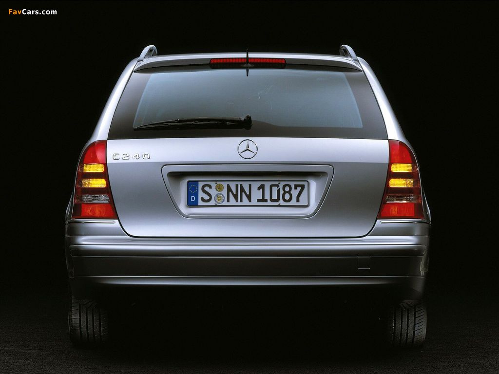 Mercedes-Benz C 240 Estate (S203) 2001–05 wallpapers (1024 x 768)