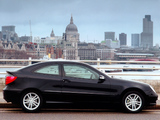 Mercedes-Benz C 200 Kompressor Sportcoupe UK-spec (C203) 2001–05 wallpapers