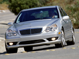 Mercedes-Benz C 32 AMG US-spec (W203) 2001–04 wallpapers