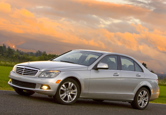 Mercedes-Benz C 300 US-spec (W204) 2007–11 wallpapers