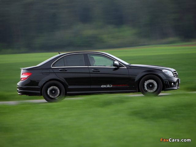 Edo Competition Mercedes-Benz C 63 AMG (W204) 2009–11 wallpapers (640 x 480)