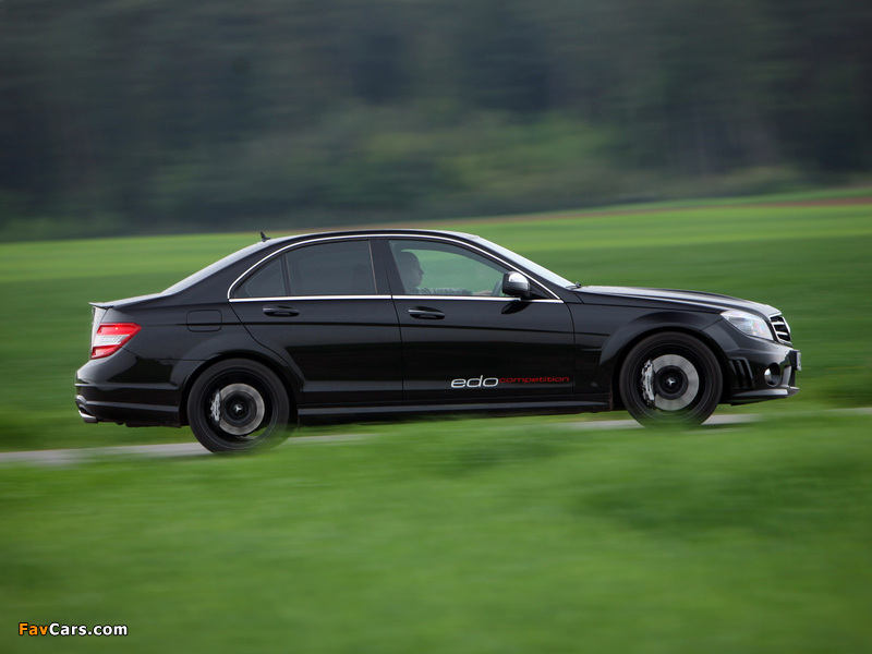 Edo Competition Mercedes-Benz C 63 AMG (W204) 2009–11 wallpapers (800 x 600)
