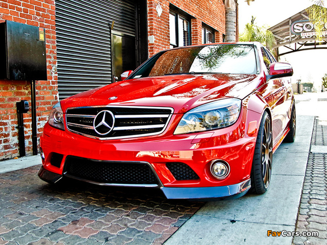 Vorsteiner Mercedes-Benz C 63 AMG (W204) 2010–11 wallpapers (640 x 480)