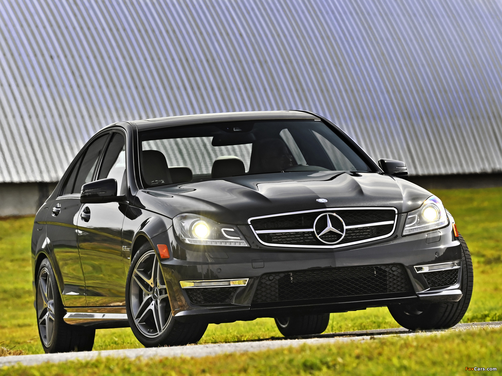 Mercedes-Benz C 63 AMG US-spec (W204) 2011 wallpapers (1600 x 1200)