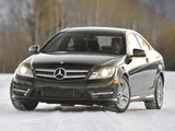 Mercedes-Benz C 350 4MATIC Coupe US-spec (C204) 2011 wallpapers