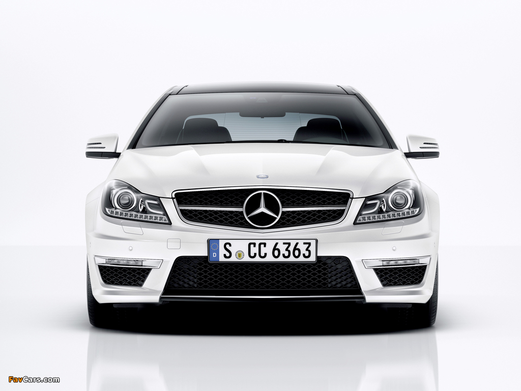 Mercedes-Benz C 63 AMG Coupe (C204) 2011 wallpapers (1024 x 768)