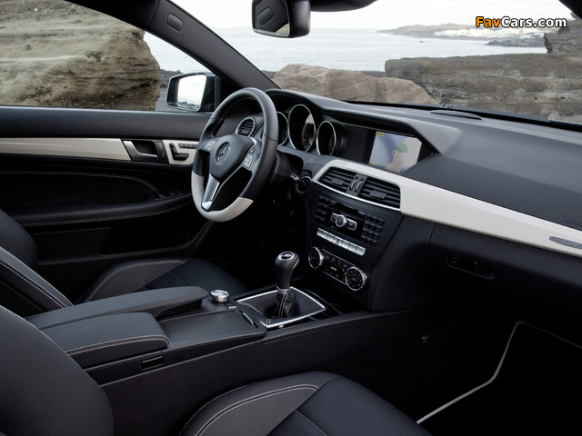 Mercedes-Benz C 250 CDI Coupe (C204) 2011 wallpapers (640 x 480)