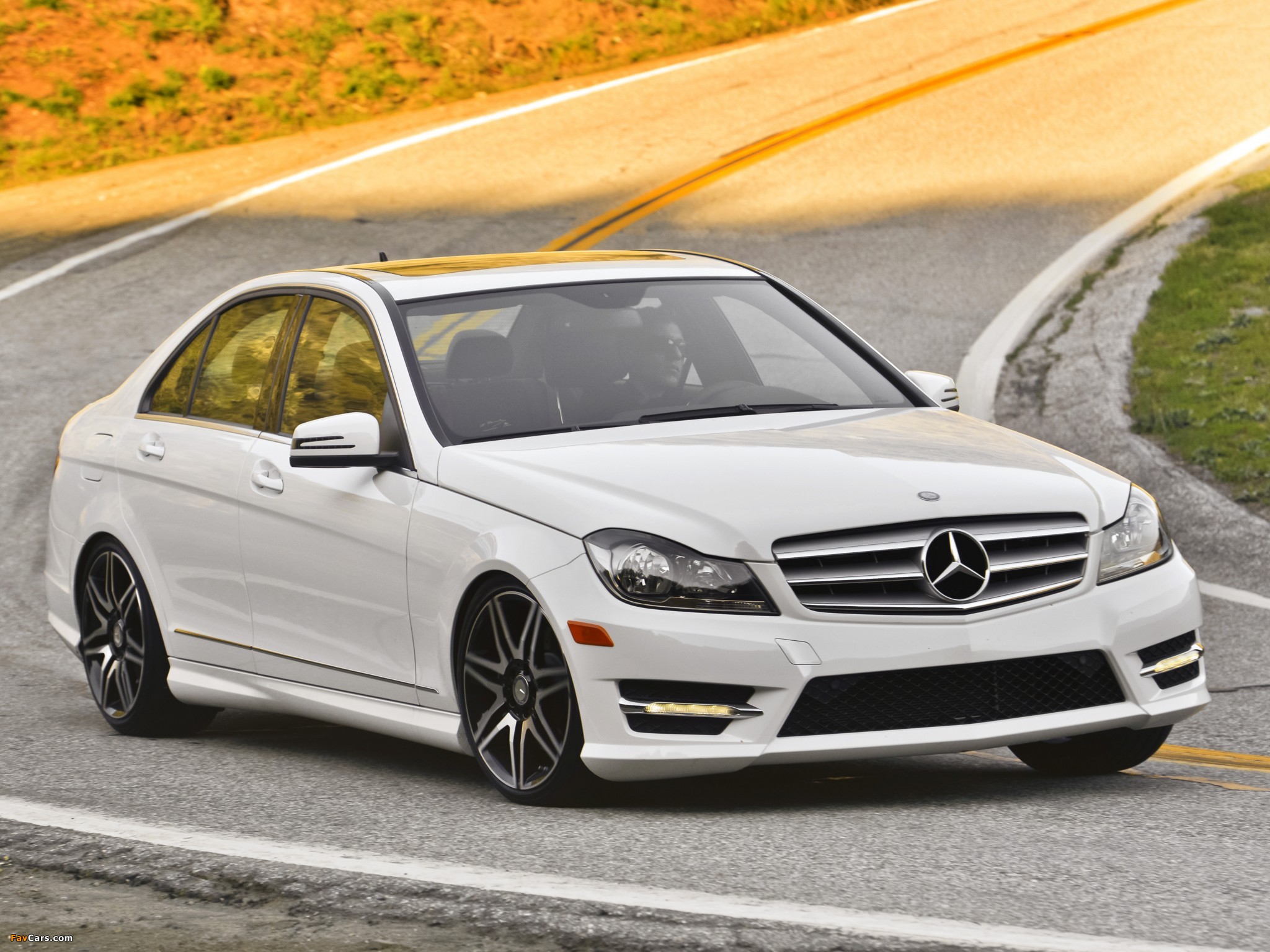 Mercedes-Benz C 300 4MATIC AMG Sports Package US-spec (W204) 2011 wallpapers (2048 x 1536)