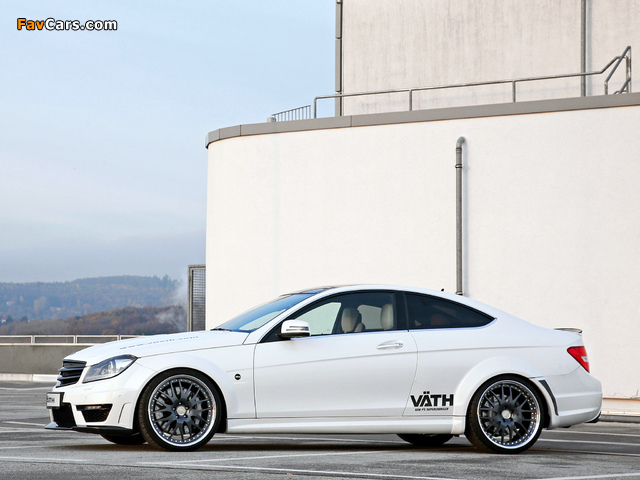 VÄTH V63 Supercharged Coupe (C204) 2011 wallpapers (640 x 480)