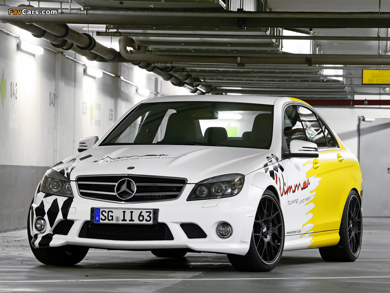 Wimmer RS Mercedes-Benz C 63 AMG (W204) 2011 wallpapers (800 x 600)