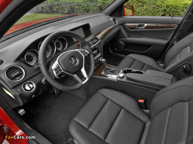 Mercedes-Benz C 350 AMG Sports Package US-spec (W204) 2011 wallpapers (640 x 480)