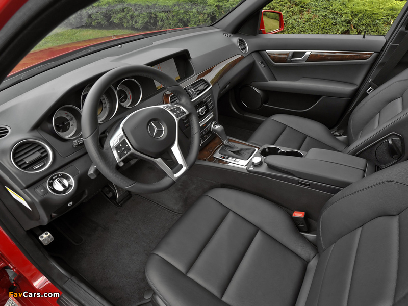 Mercedes-Benz C 350 AMG Sports Package US-spec (W204) 2011 wallpapers (800 x 600)