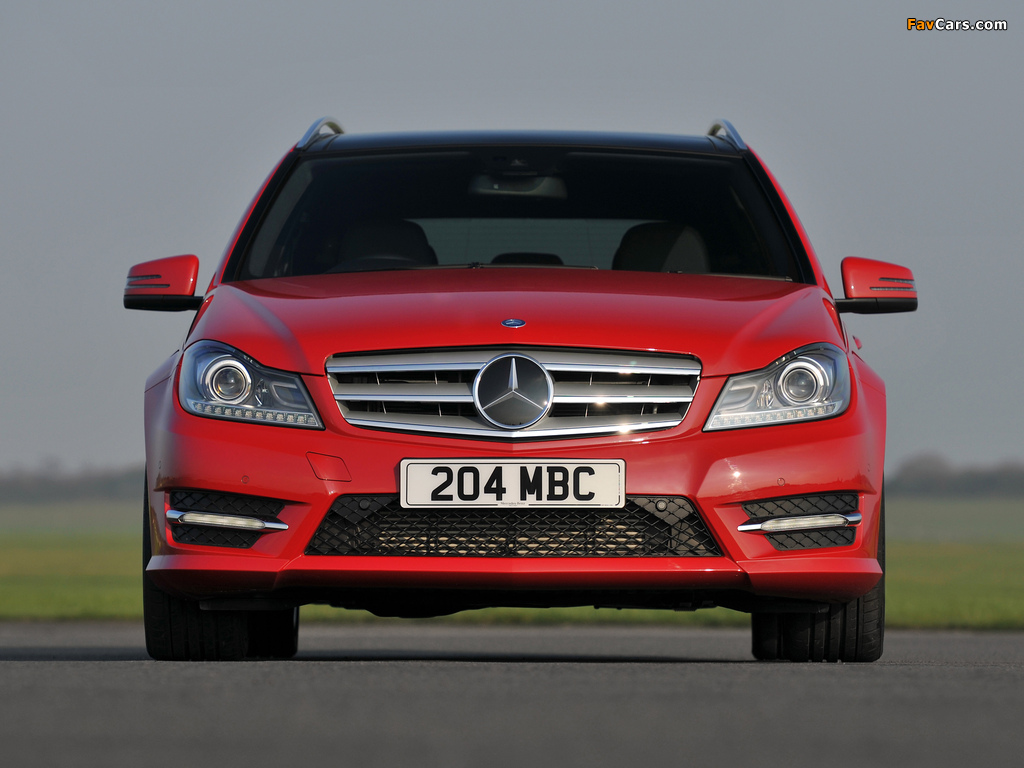 Mercedes-Benz C 250 CDI AMG Sports Package Estate UK-spec (S204) 2011 wallpapers (1024 x 768)