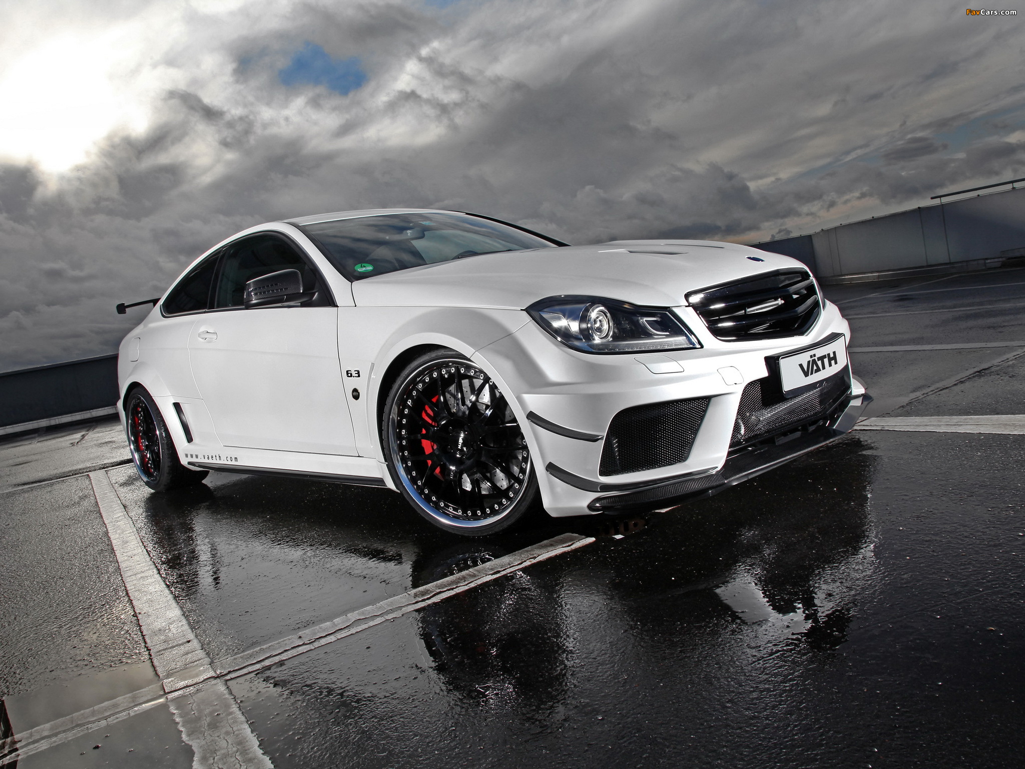 VÄTH V63 Supercharged Black Series Coupe (C204) 2012 wallpapers (2048 x 1536)