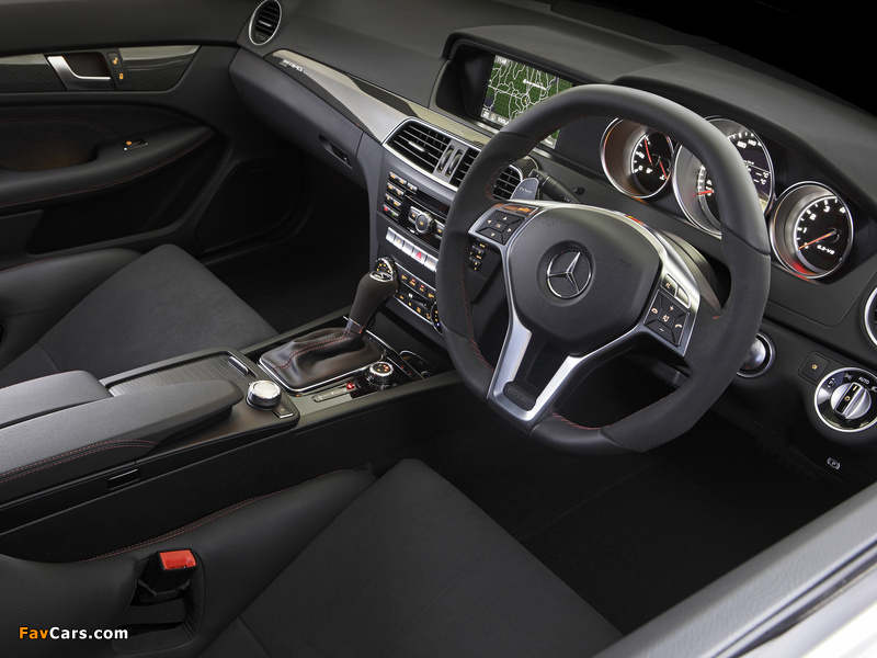 Mercedes-Benz C 63 AMG Black Series Coupe AU-spec (C204) 2012 wallpapers (800 x 600)