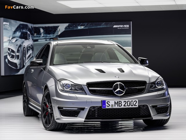 Mercedes-Benz C 63 AMG Coupe Edition 507 (C204) 2013 wallpapers (640 x 480)