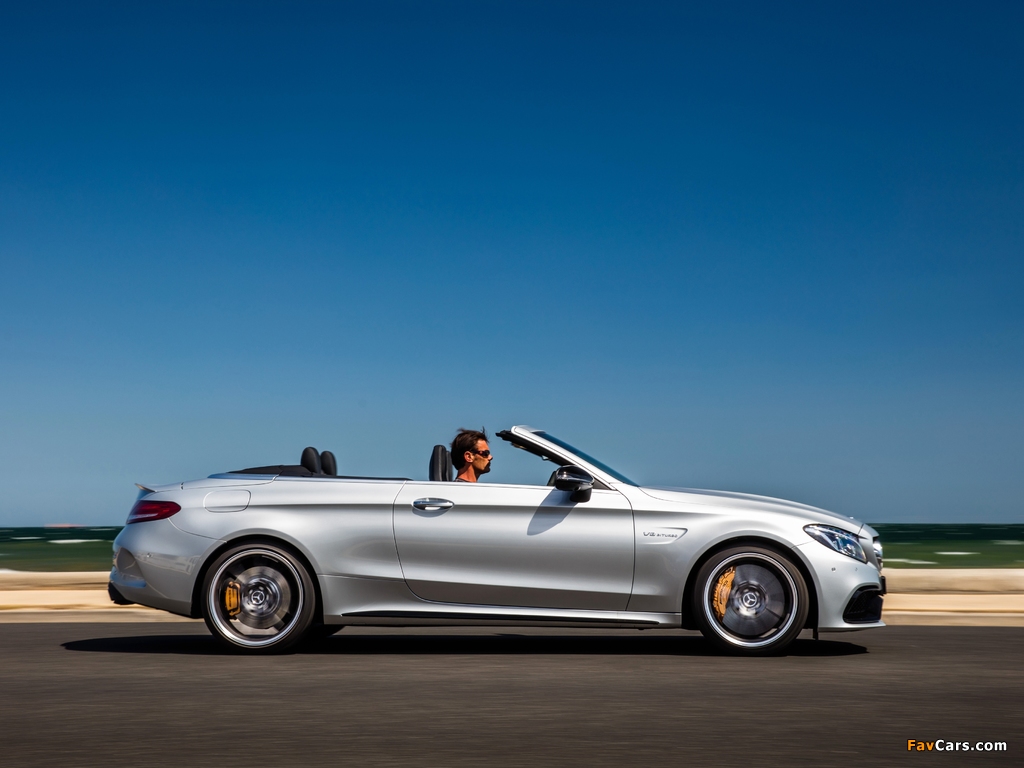 Mercedes-AMG C 63 S Cabriolet AU-spec (A205) 2016 wallpapers (1024 x 768)