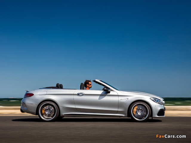 Mercedes-AMG C 63 S Cabriolet AU-spec (A205) 2016 wallpapers (640 x 480)