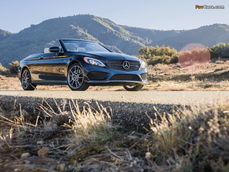 Mercedes-AMG C 43 4MATIC Cabriolet North America (A205) 2016 wallpapers (800 x 600)