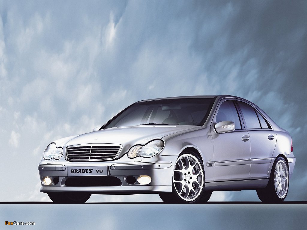 Brabus Mercedes-Benz C-Klasse (W203) 2000–07 wallpapers (1024 x 768)