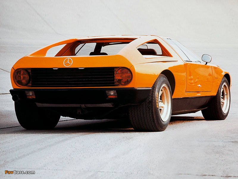 Mercedes-Benz C111-II Concept 1970 wallpapers (800 x 600)