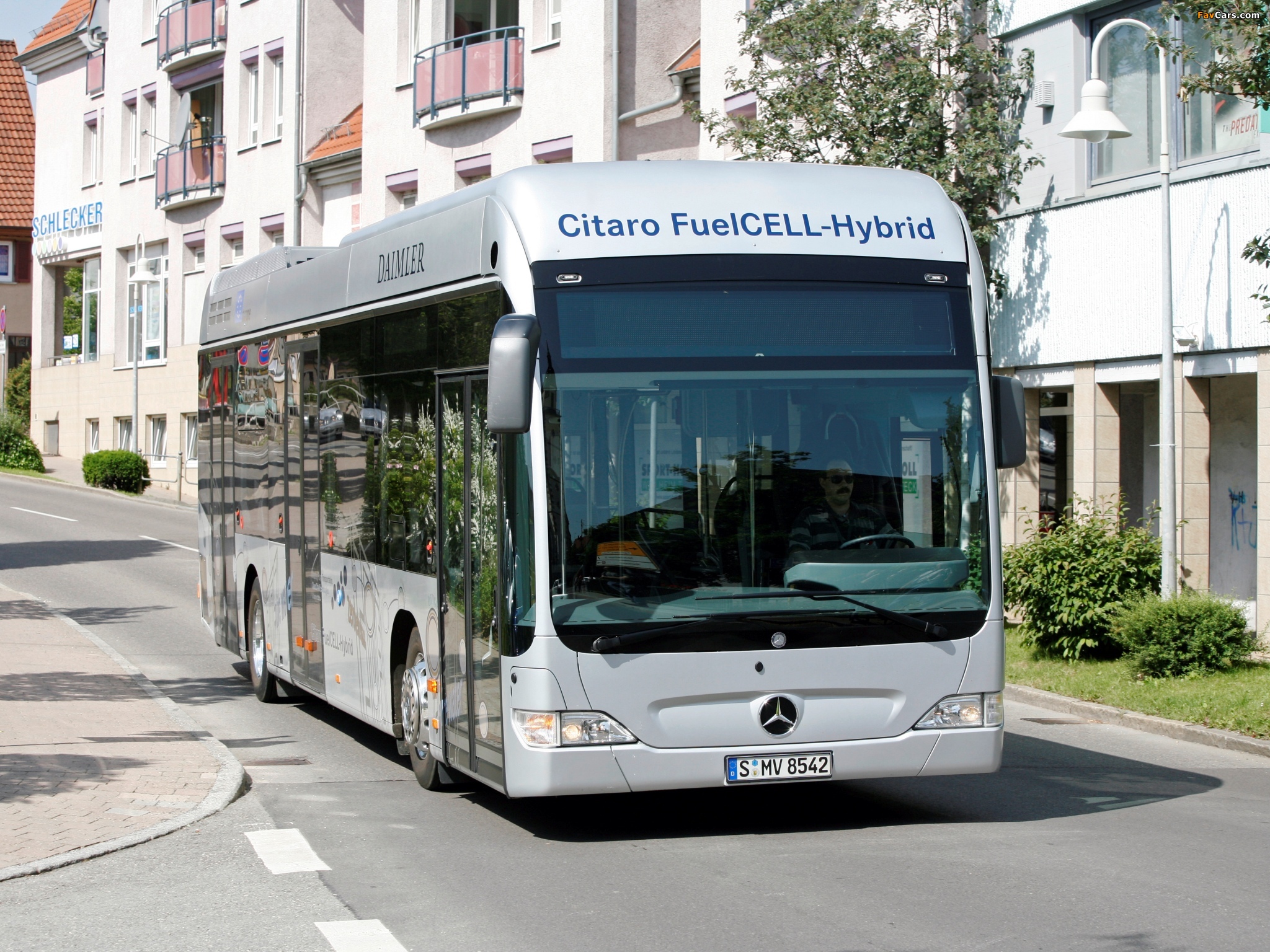Mercedes-Benz Citaro LE Fuel Cell Bus (O530) 2007–11 photos (2048 x 1536)