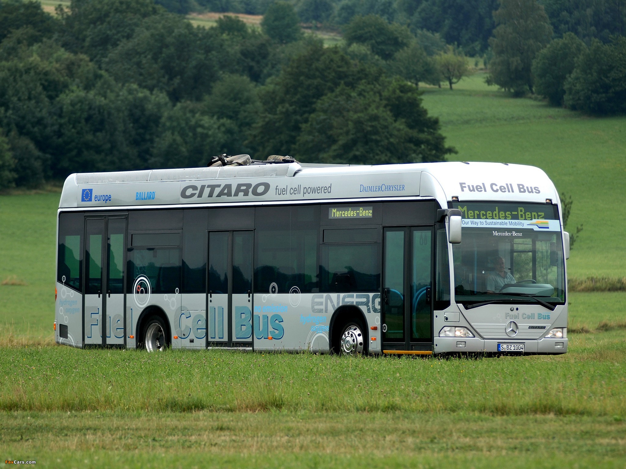 Mercedes-Benz Citaro LE Fuel Cell Bus (O530) 2007–11 wallpapers (2048 x 1536)