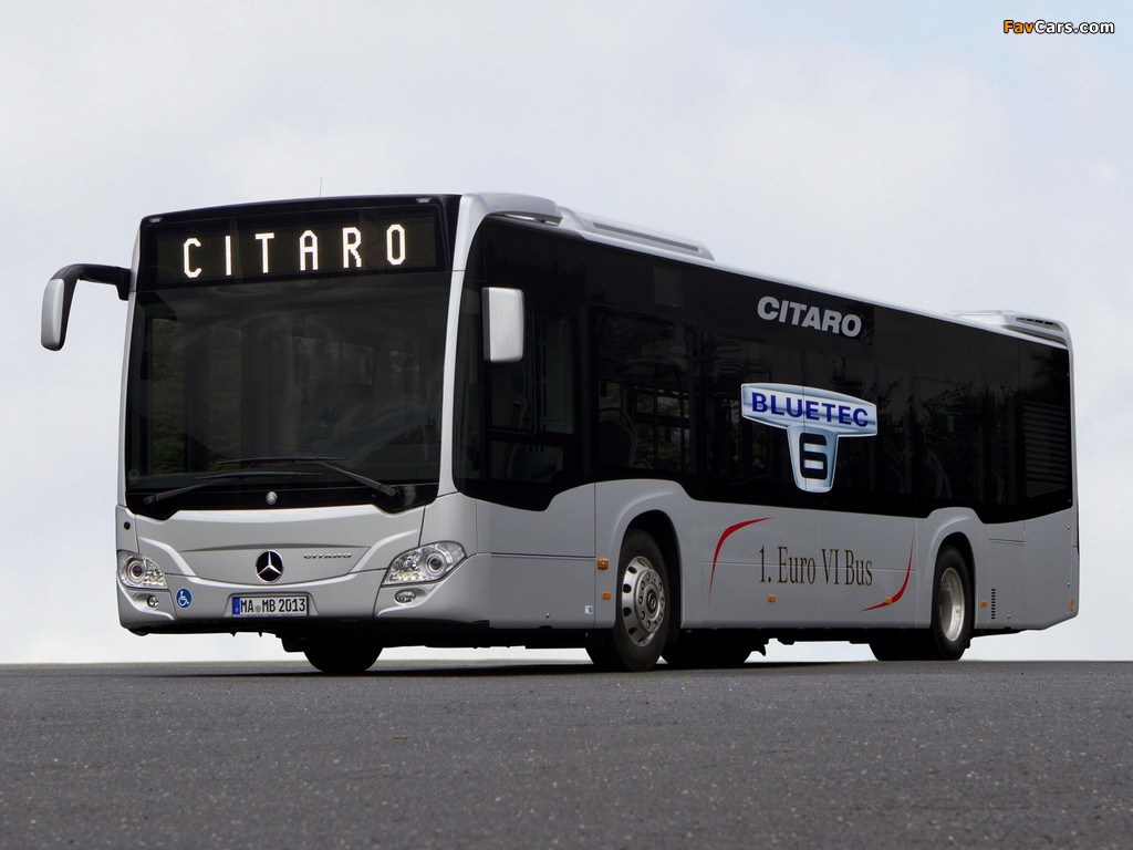Mercedes-Benz Citaro Bluetec-6 (O530) 2012 photos (1024 x 768)