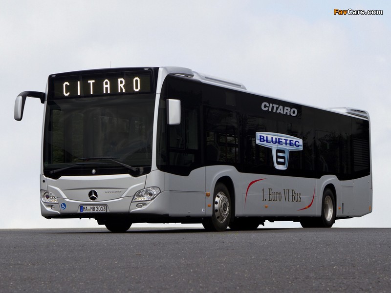 Mercedes-Benz Citaro Bluetec-6 (O530) 2012 photos (800 x 600)