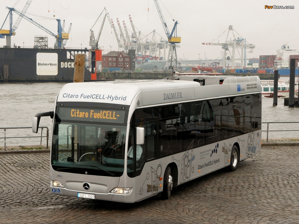 Photos of Mercedes-Benz Citaro LE Fuel Cell Bus (O530) 2007–11 (1024 x 768)