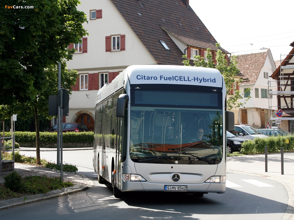 Photos of Mercedes-Benz Citaro LE Fuel Cell Bus (O530) 2007–11 (1024 x 768)